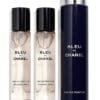 CHANEL,  BLEU DE CHANEL  3 X 0.7 Oz. Eau De Parfum Twist And Spray , Item# BLO13451