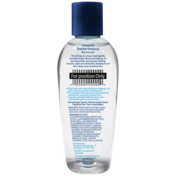 Cetaphil® Face Gentle Makeup Remover, 6 fl. oz., Item# BLO12491