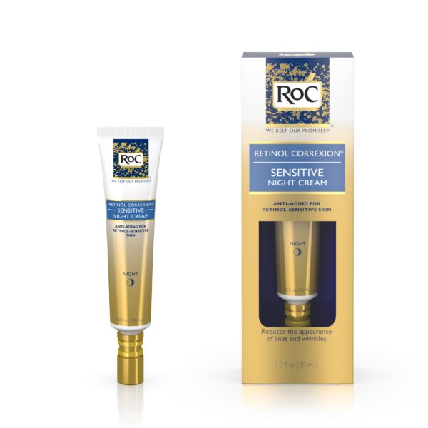 RoC Retinol Correxion Anti-Aging Sensitive Skin Night Cream, 1 fl. oz, Item# BLO12649