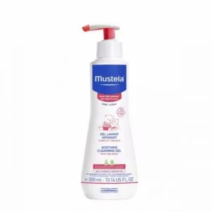 Mustela Baby Soothing Cleansing Body Gel, for Very Sensitive Skin, Fragrance-Free, 10.14 Oz, Item#  BLO12602